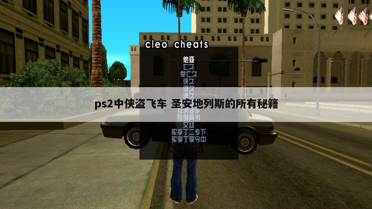 ps2中侠盗飞车 圣安地列斯的所有秘籍
