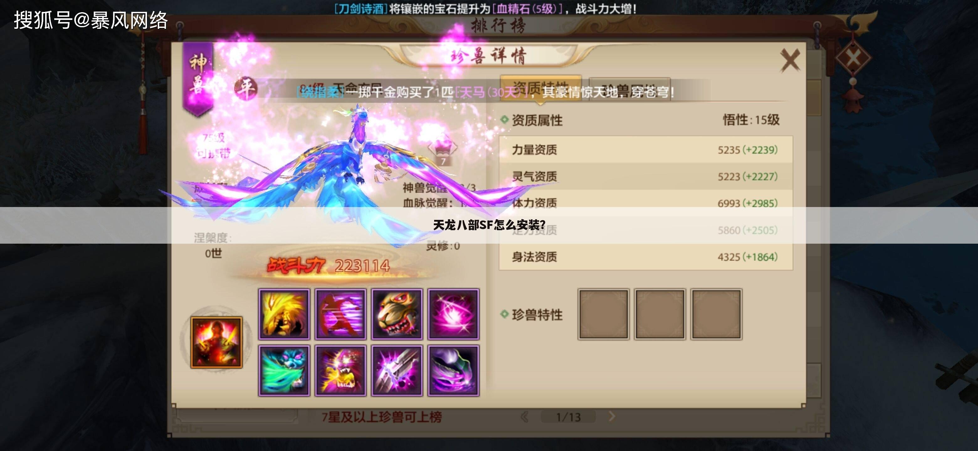 天龙八部SF怎么安装?