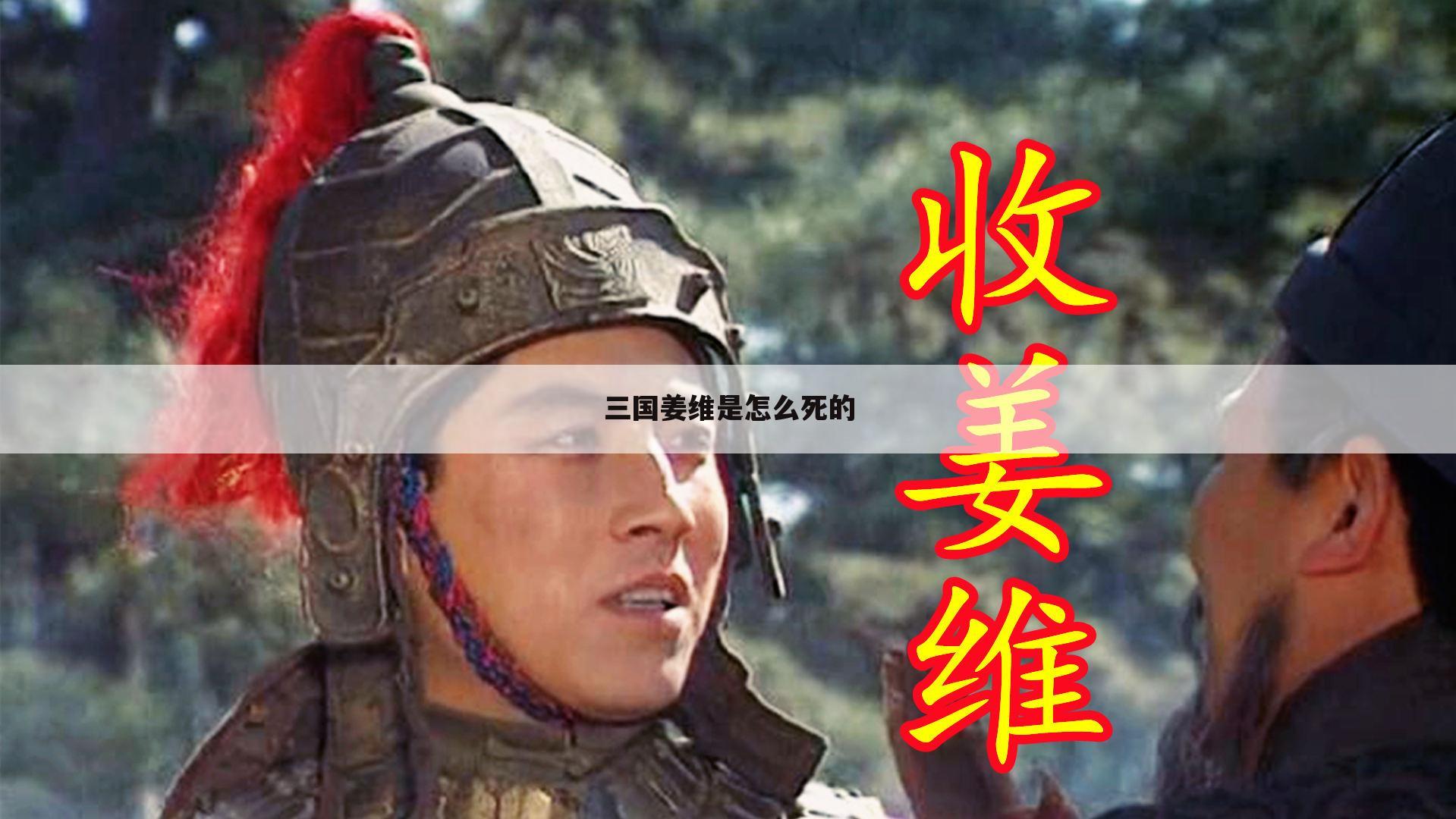 三国姜维是怎么死的