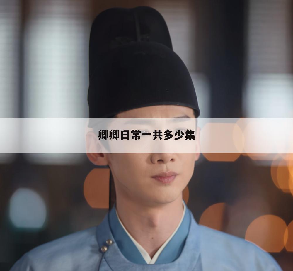 卿卿日常一共多少集